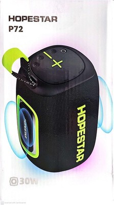 Hopestar P72 Portable Speaker Bluetooth 5.3 IPX5 30W 4000mAh LED Light Show