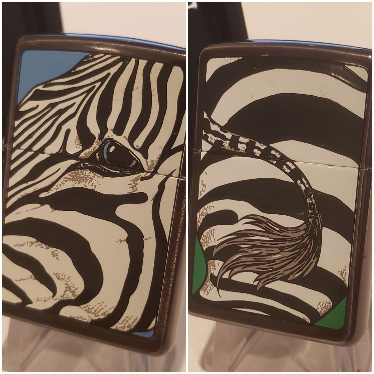 SIAM SHADE　SPIRITS 1993 1993 Vintage Zippo Lighter Barrett Smythe ZEBRA Double-Sided