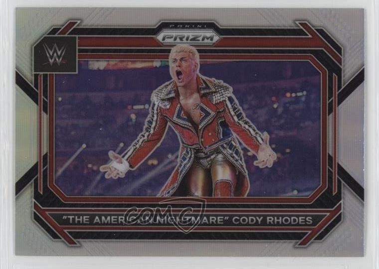 2023 Panini Prizm WWE Silver Prizm The American Nightmare Cody Rhodes #1 1l6l