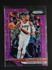 Damian Lillard 2018-19 Panini Prizm Basketball Purple Fast Break 70/75 [2hk