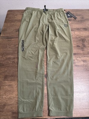 Virus Performance Pants Mens Aero Pant Joggers Stretch Vented Athletic Gym Large