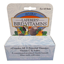 Avi-Era Lafeber's Bird Vitamin Powder 1.25 oz For All Birds Vitamin C, EXP 12/26
