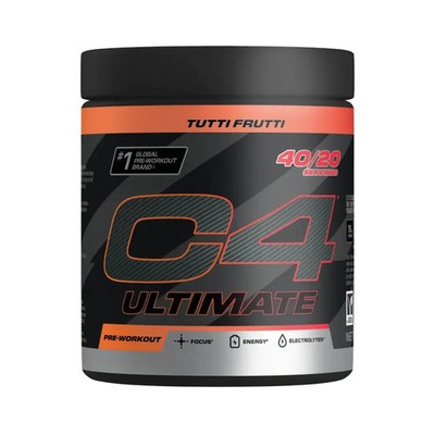 Cellucor C4 Ultimate Tutti Frutti 380g / 40-20 serv 01/28 + Samples