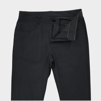 Vuori Meta Pant Mens 30 Charcoal Grey Technical Performance Five Pocket Trousers