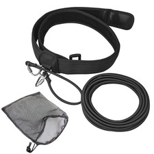 Swim Resistance Belt Swim Tether Stationary Swimming Swim Bungee Cords Swim T...