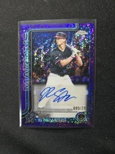 2025 Topps Chrome Kyle Stowers RC Auto Purple Speckle Refractor /299 #AC-KS