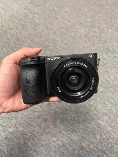 Sony A6600 Black 24.2 MP Digital Camera + 16-50mm Lens Kit Black English