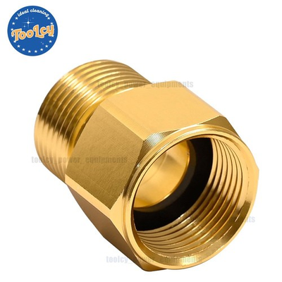 #ad TOOLCY 4000 PSI Pressure Washer M22 15mm Female Thread to M22 14mm Male Fitting $20.51