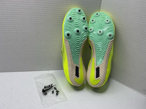 Nike Zoom Rival Sprint Volt Black Track & Field Spikes DC8753-700 Men's Size 8 - Picture 12 of 13
