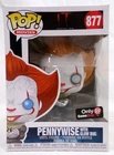 Funko Pop! 877 Pennywise with Glow Bug Gamestop Exclusive Movies IT Vinyl Figure