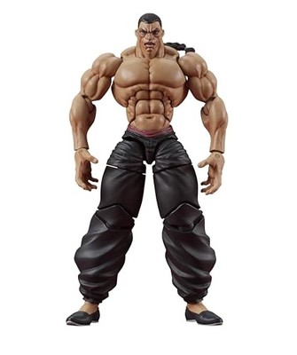 DIGACTION Figure Non-scale ''Baki the Grappler'' Retsu Kaioh approximately 75mm