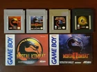 Nintendo Game Boy Mortal Kombat Game Lot, I, II , 2 in 1, & 4 Original GB GBC