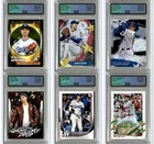 6 Card Lot Shohei Ohtani Graded MPE 9.5 & 10 Topps Bowman