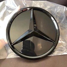 Per Mercedes-Benz GLC X254 griglia tripla stella emblema nero logo A0008800500