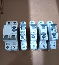 Allen-Bradley 1492-CB1 & 1492-CB2 Circuit Breaker Lot Of 5