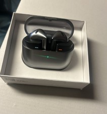 Samsung SM-R530 Galaxy Buds3 Bluetooth Earbuds with Charging Case, Silver