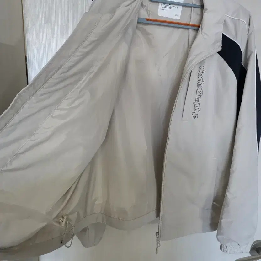 Codegraphy Windbreaker Set S Cream Polyester - image 9