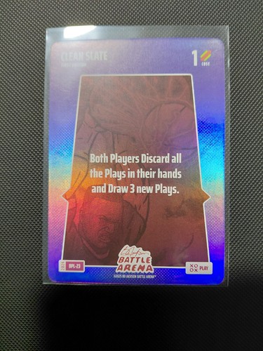 2026 Bo Jackson Battle Arena Clean Slate Bonus Play Foil SSP BPL-23 RARE