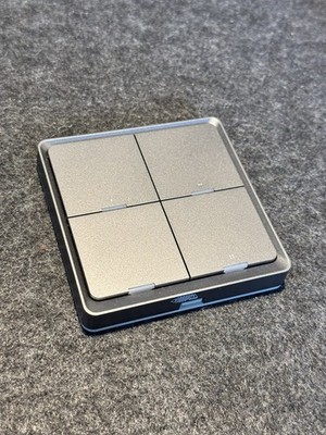 Tuya Zigbee Drahtlose Szene Schalter Push Button Controller 4 Gang 12 Modi EMOS