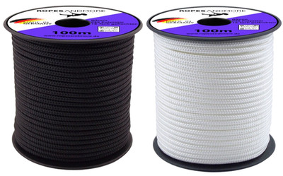 Polyesterseil PES Ø5mm geflochten Schnur Seil Kordel Made in Germany 10m-100m