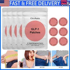 150-30 PCS Weight-loss GLP-1 Patches Slimming Patches Weight Management Tools