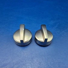 Genuine GE Gas Range Oven Knob Set of 2 # WB03X20563 WB03X20565
