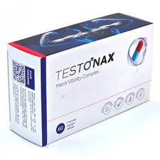 testonax 60 capsules men vitality complex new fast shipping