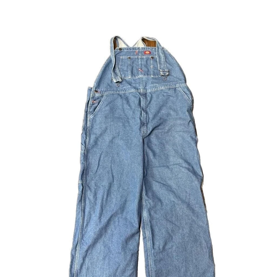 Мужской синий джинсовый комбинезон-комбинезон Dickies - Изображение 2 из 4