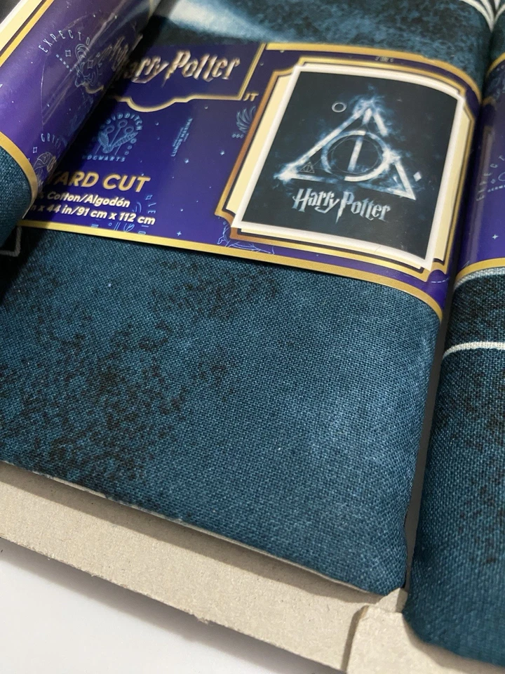LOTE Harry Potter tela precortada 100 % algodón (1 yarda o 36”x44”) x4 para 4 yardas en total Foto 3 de 3