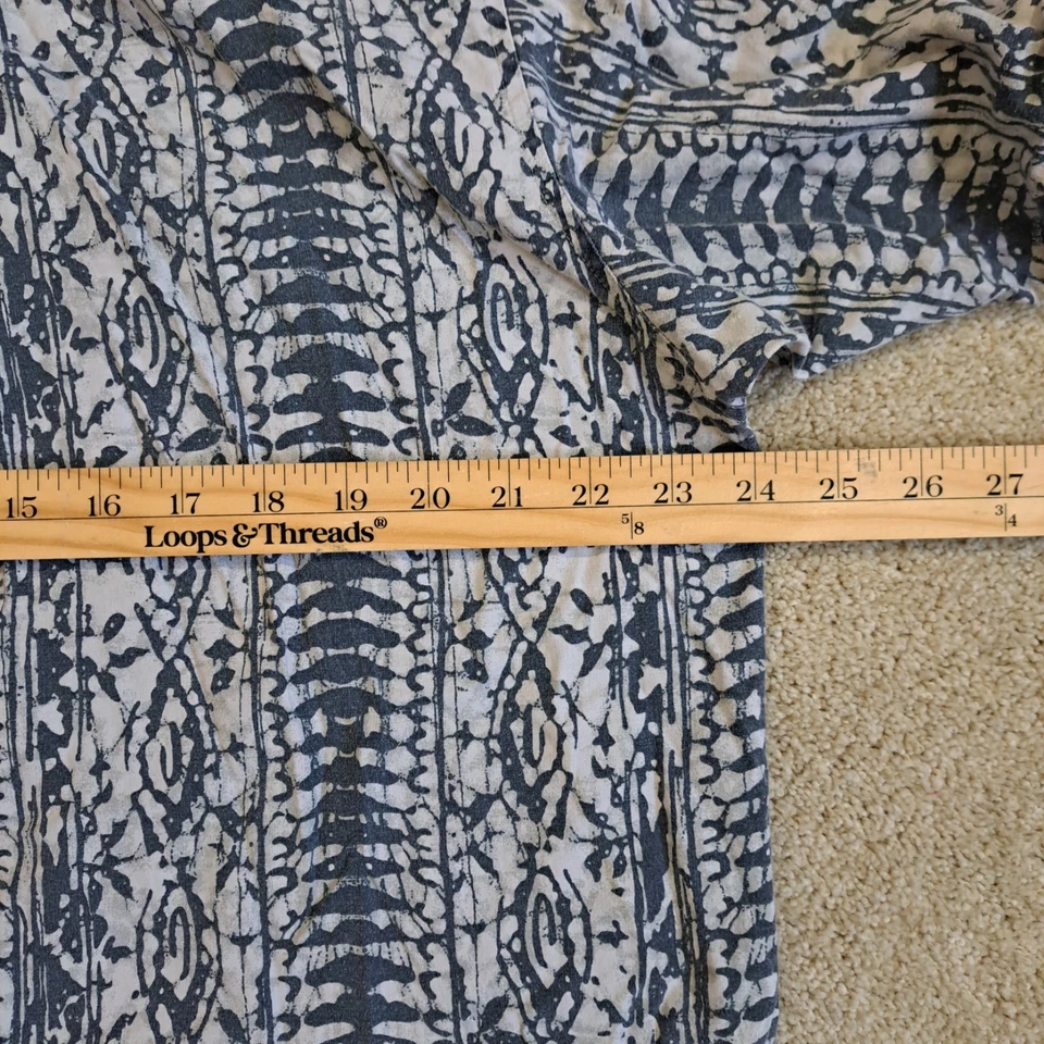 Рубашка David Taylor мужская большая с гавайским принтом с коротким рукавом на пуговицах тропическая повседневная - Изображение 4 из 4