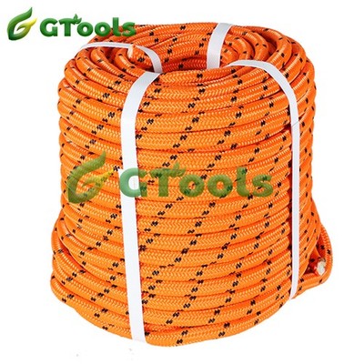 Bull Tree Clamping Tree Rope Double Braid Polyester Line Nylon Core 1/2''x200'