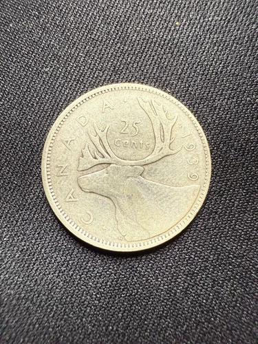 1939 Canada 25 Cents — photo from the most recent tracked eBay sale