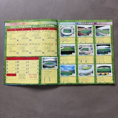 PANINI FRANCE 98 WORLD CUP 1998 ALBUM COMPLETE ORIGINAL FULL
