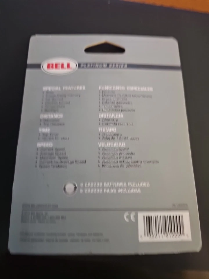 New Sealed BELL Backlit Cyclocomputer - Large Display, 15 Functions - Image 2 of 2