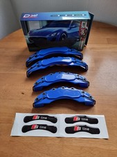 Brake Caliper Covers Set Blue S-line Audi A3 A4 A5 A6 Q5 Q7 RS4 RS5 RS6 Q2 Q3 Q7