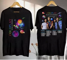 Coldplay Music Of The Spheres Tour 2025 Shirt Coldplay Band Concert Shirt