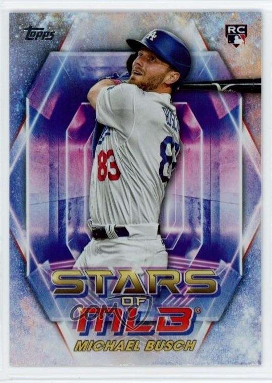 2023 Topps Update Stars of MLB Michael Busch #SMLB-87 Rookie RC 1t35