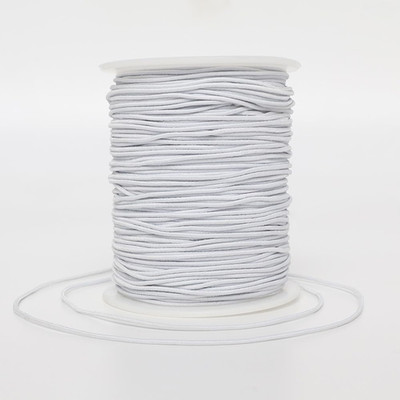 LUSTEMBER Elastic String for Bracelets, 1 Mm X 110 Yards Sturdy Stretchy Elastic