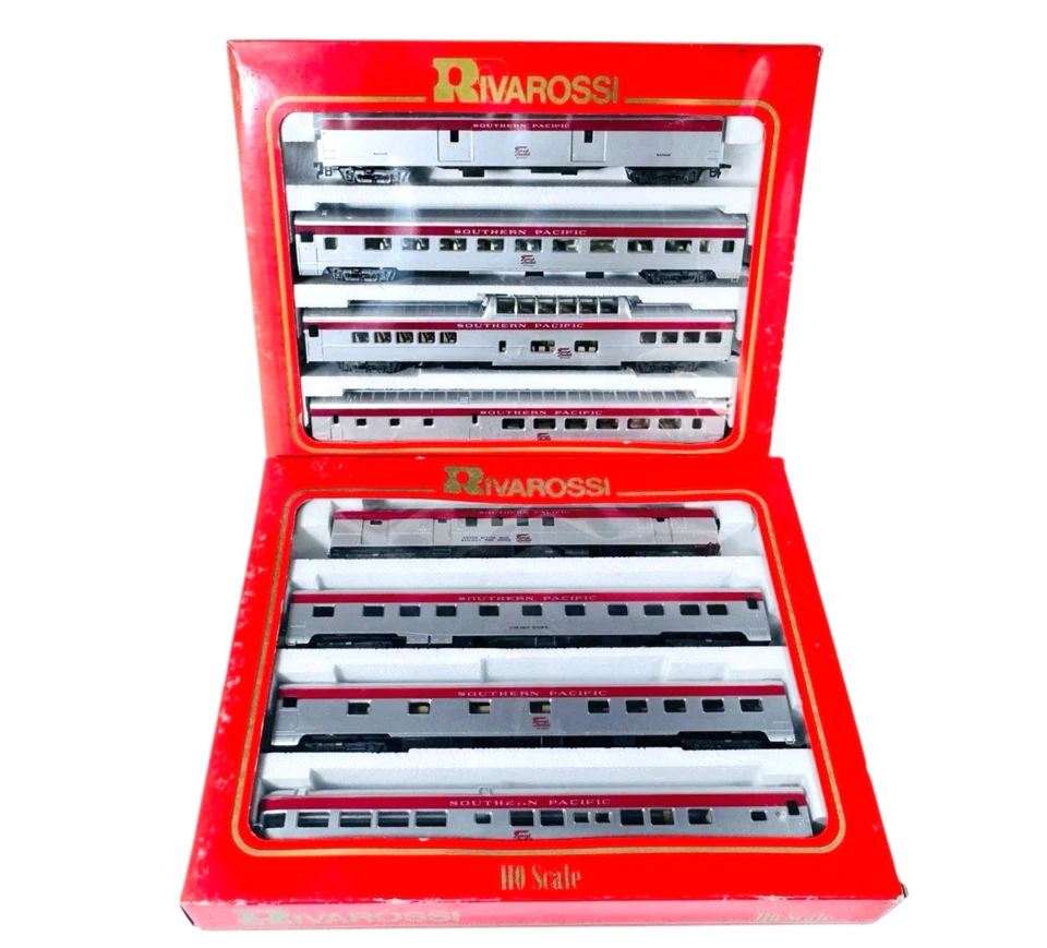 #6974 y #6975 Rivarossi HO 1/87 1930 Southern Pacific 8 coches pasajeros juegos A/B Foto 4 de 4