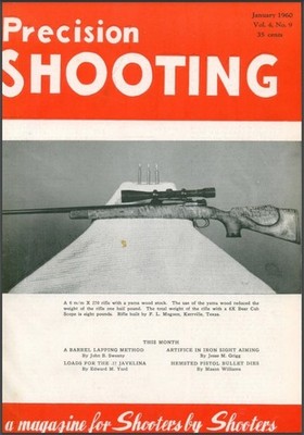 PRECISION SHOOTING MAGAZINE 210 Classic Issues In PDF Format On USB Thumb Drive