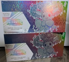 Set of 2x - Pokemon Prismatic Evolution Super Premium Collection SPC Sealed New