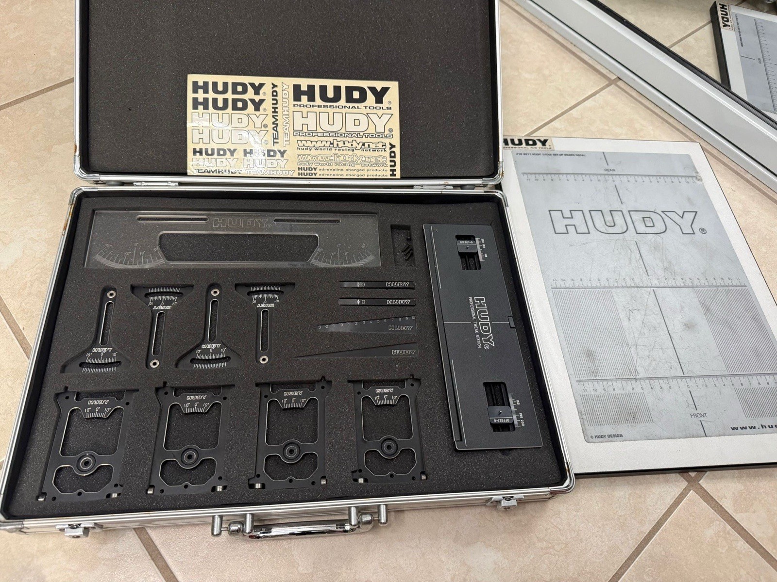 Hudy Set Up Station With Set Up Board