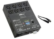 Eliminator ED15 4-Channel DMX Dimmer Pack To Control Light Fixture Cable ADJ