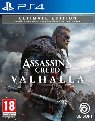 PS4 / Playstation 4 - Assassin's Creed Valhalla Ultimate Edition EU NEU & OVP - Bild 1 von 4