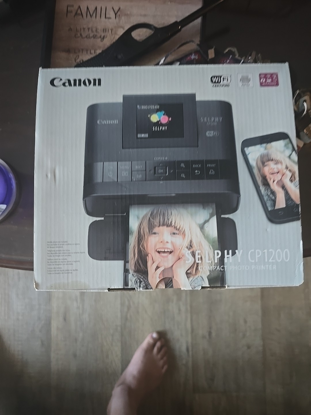 Canon SELPHY CP1200 Compact Wireless Photo Printer | eBay