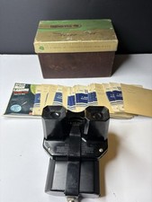 Vintage Sawyer's Bakelite View Master Stereoscope W/Light Attachment  23 Reels