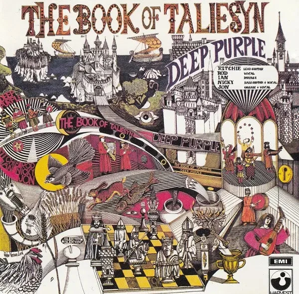 CD Deep Purple The Book Of Taliesyn Harvest - Bild 1 von 1
