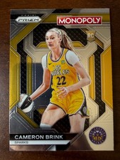 2024 Panini WNBA MONOPOLY PRIZM Cameron Brink RC Los Angeles Sparks #WNBA6