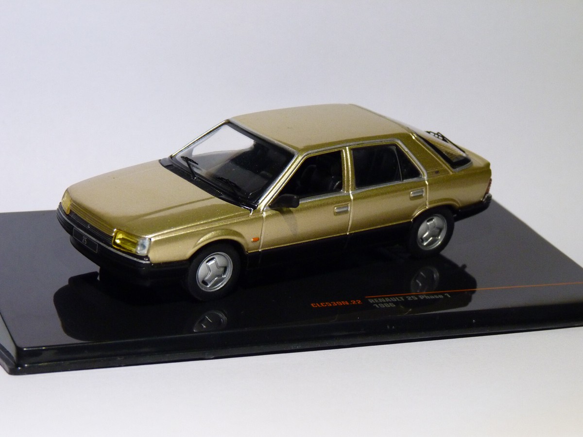 Miniature NOREV 1/43 – Renault 25 TX Taxi Noir 1988 – En Boîte