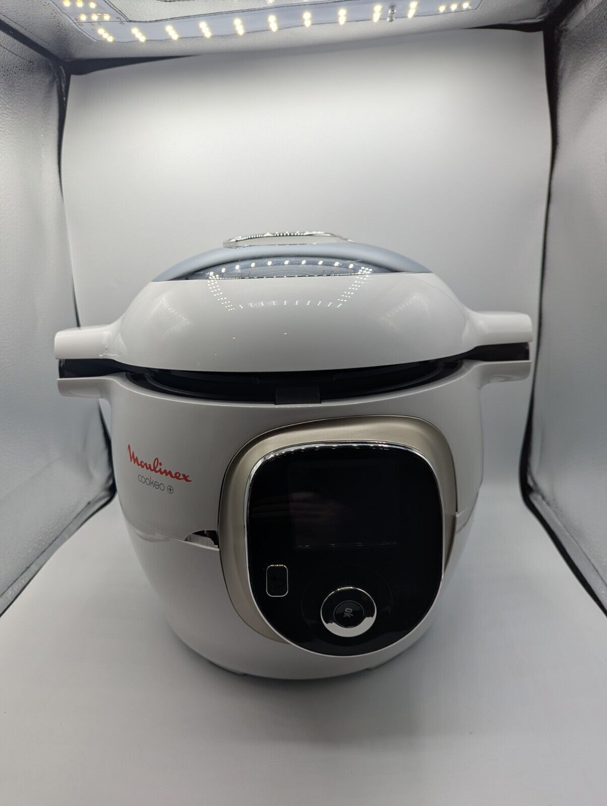 Moulinex Cookeo Multifunktionskocher 6 L Kapazität Intuitives Display Weiß Guide